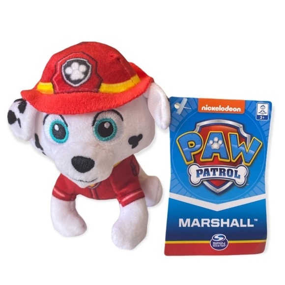 Nickelodeon Paw Patrol Marshall Mini Plush Toy Stuffed Animal 5” NEW - Picture 3 of 4
